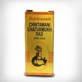 Baidyanath Chintamani Chaturmukh Ras(SY) (10 Tab) combo of 3 packs
